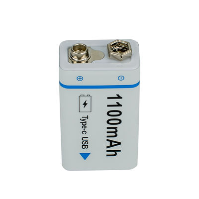 9V 배터리, 10년 보관 수명, 연기 감지기용 9V 배터리, 기타 페달용 9볼트 전원 공급 장치, 사각형 배터리 9V 리튬 이온 배터리 (연기/CO 감지기, 전자 제품 및 오디오용)