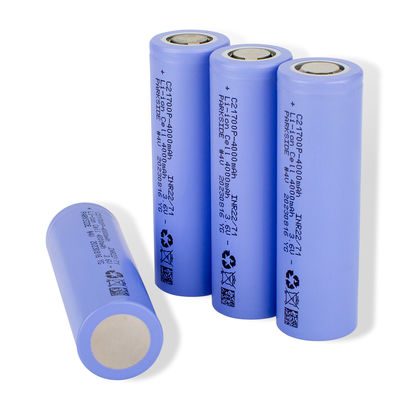 21700 리튬 배터리, 3.7V, 용량 5000mAh, 원형 외관, 손전등, 휴대용 전동 렌치, 전동 앵글 그라인더, 전동 공구용 전원 배터리