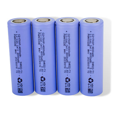 21700 리튬 배터리, 3.7V, 용량 5000mAh, 원형 외관, 손전등, 휴대용 전동 렌치, 전동 앵글 그라인더, 전동 공구용 전원 배터리