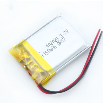 IEC62133 소형 Lipo 폴리머 배터리 Bateria De Litio 3.7V 180Mah
